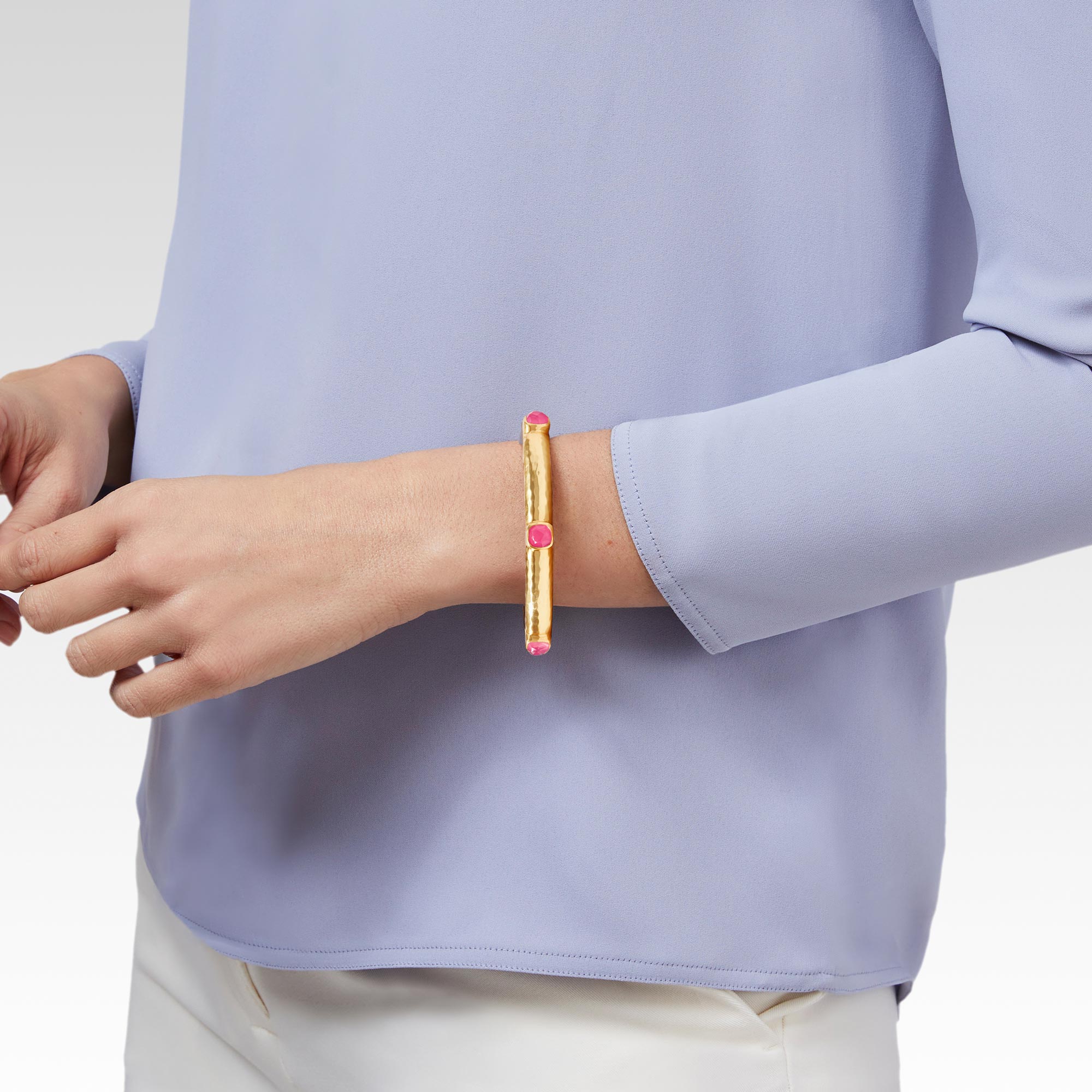 Catalina Stone Hinge Bangle