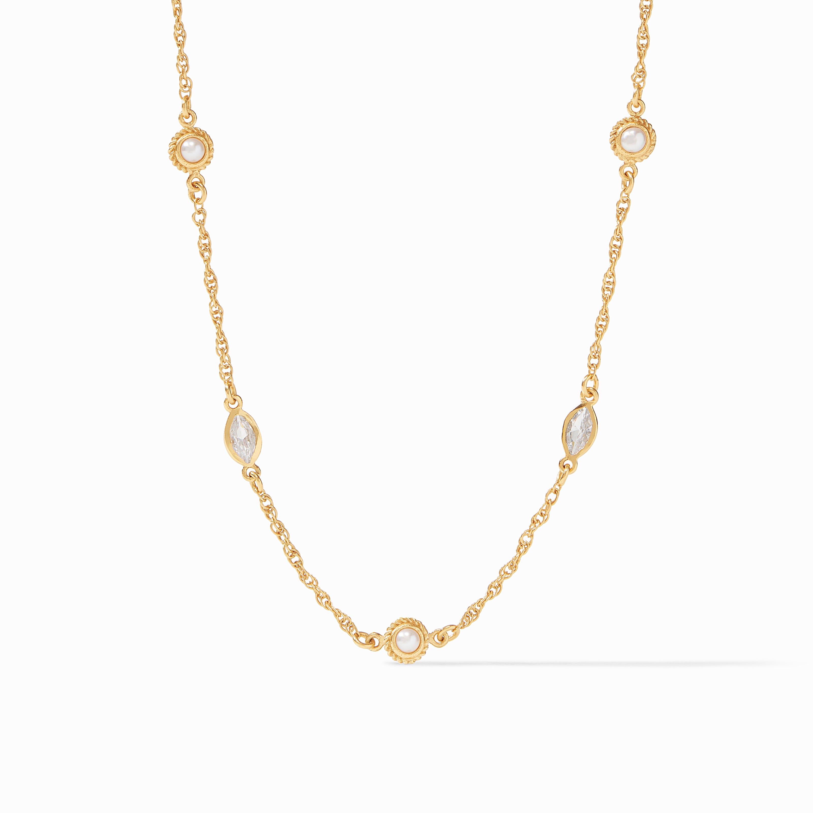 Monaco Delicate Station Necklace