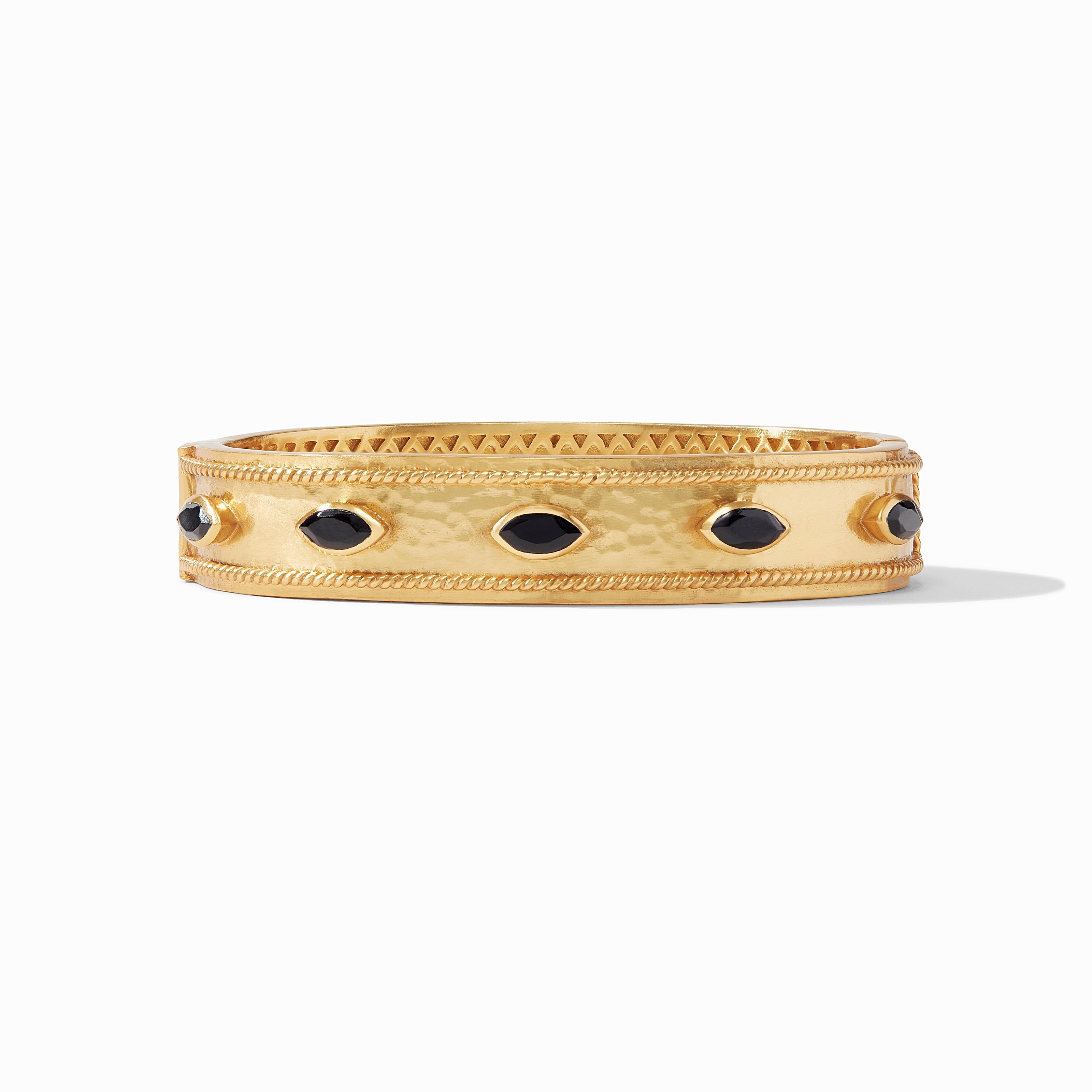 Monaco Stone Hinge Bangle