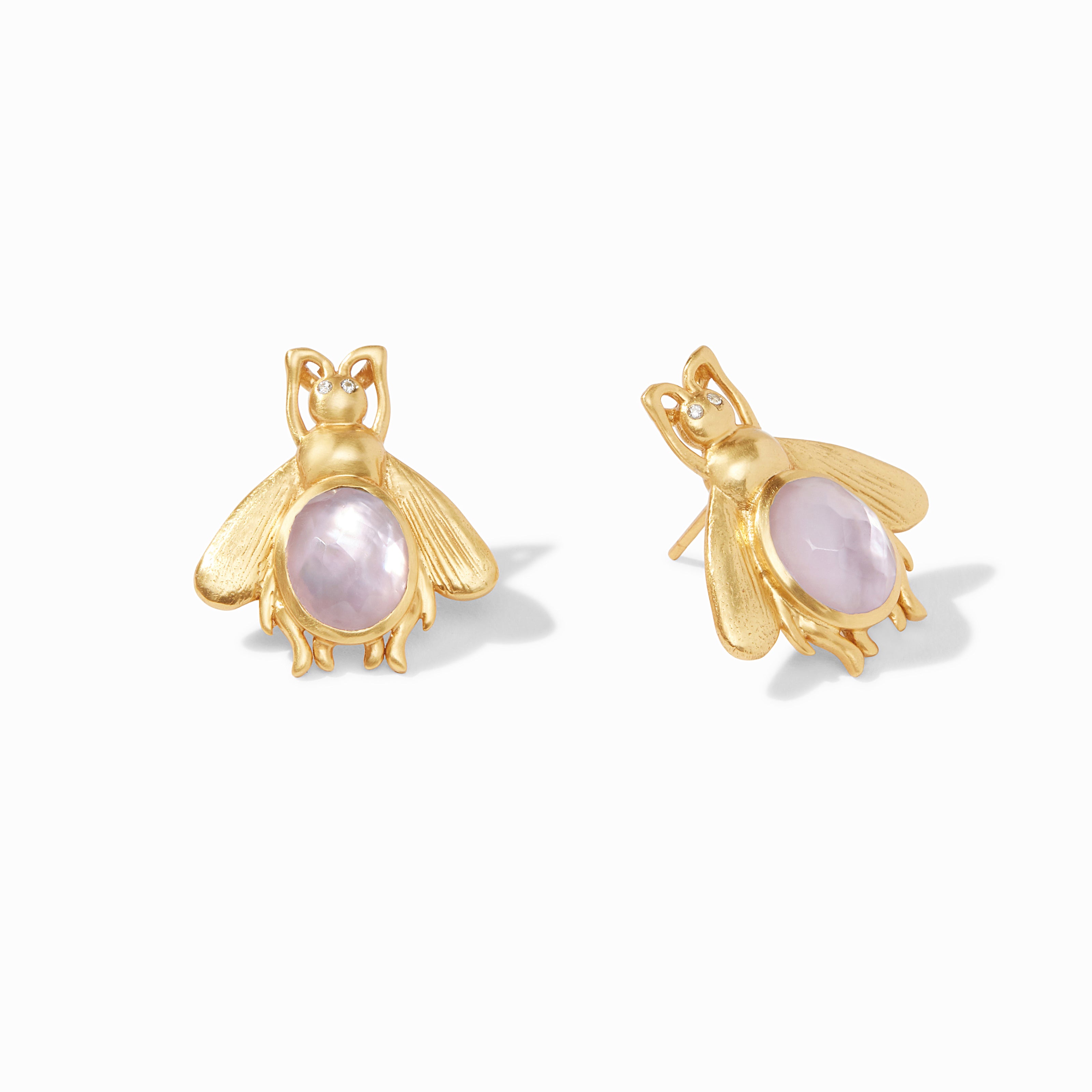 Bee Stone Earring