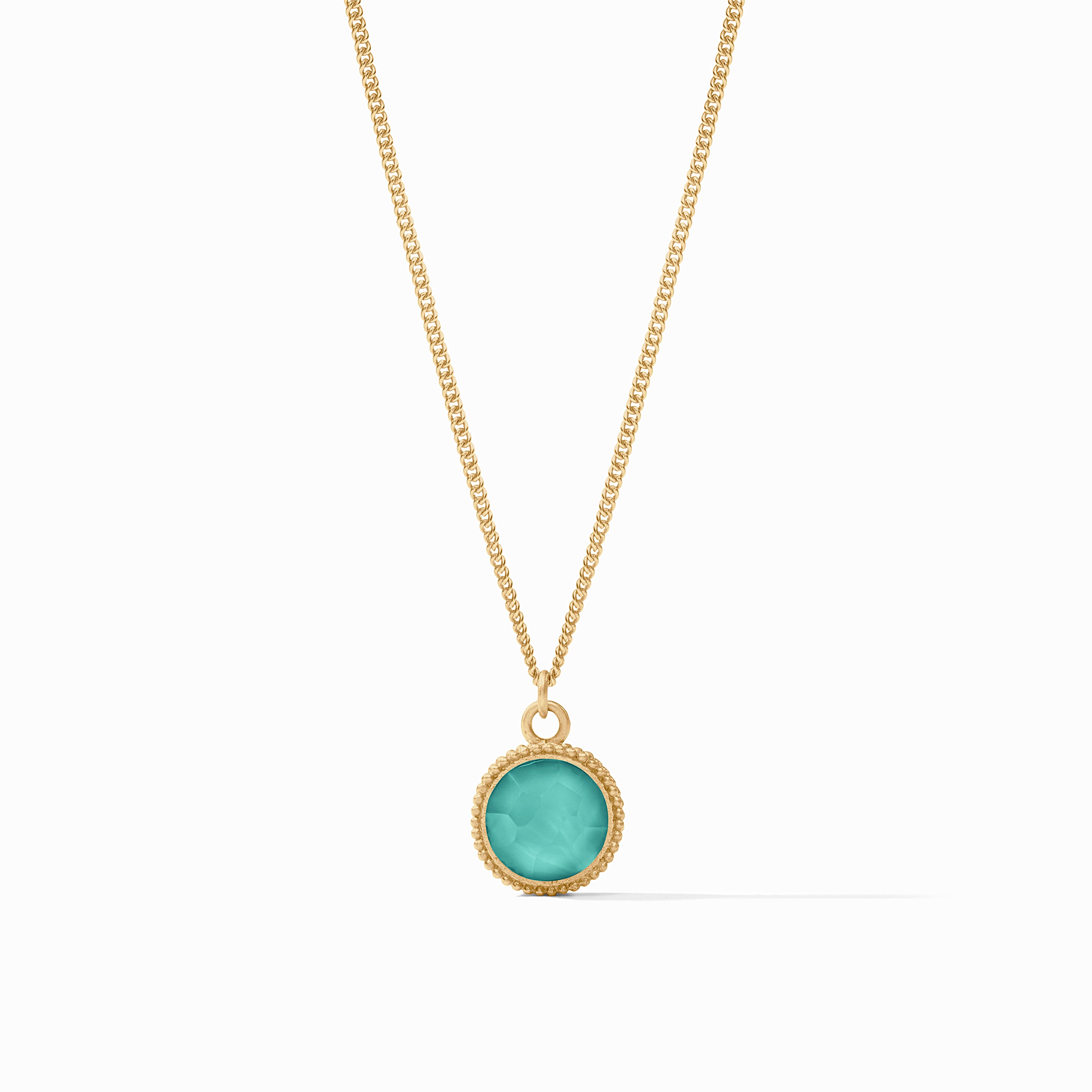 Fleur-de-Lis Solitaire Necklace