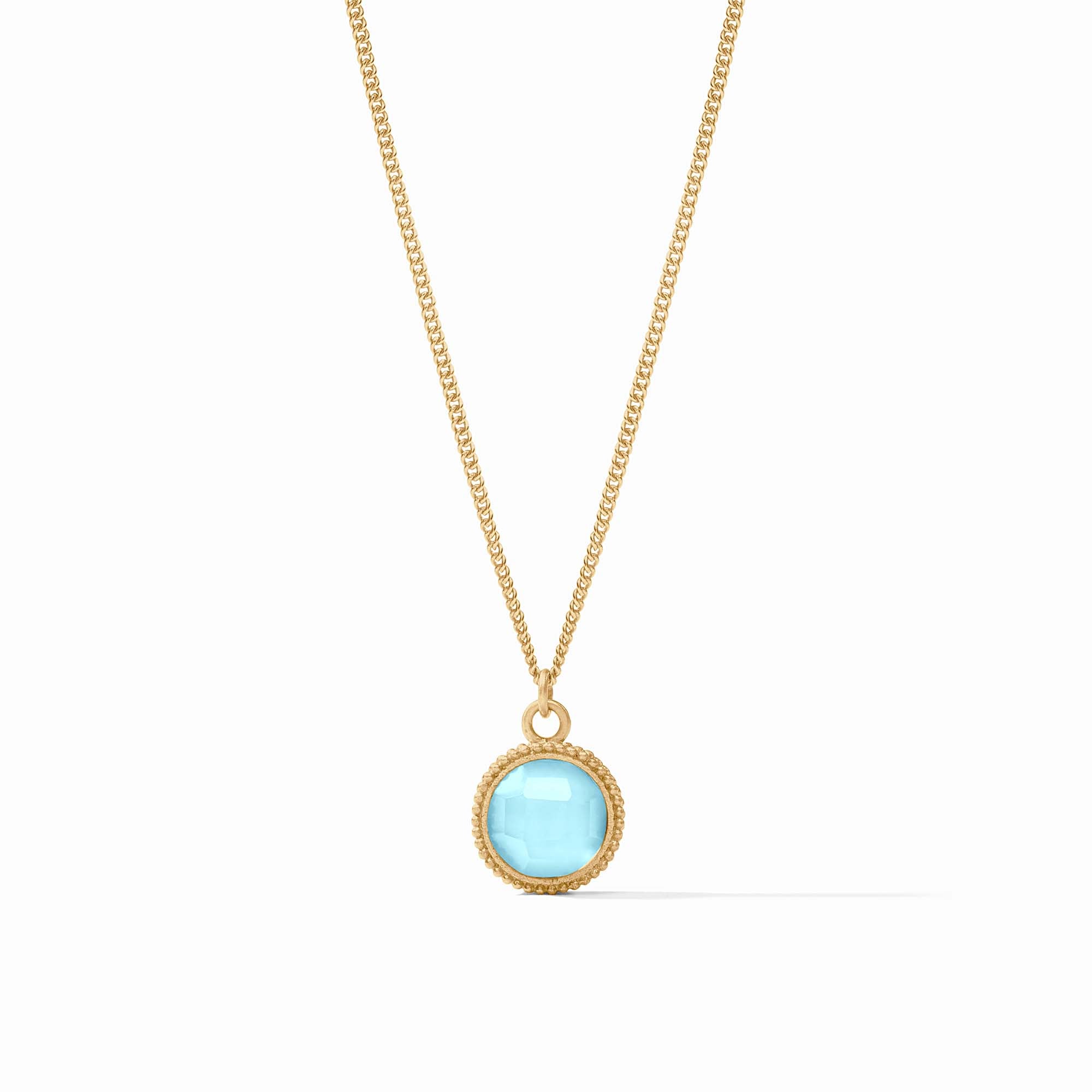 Fleur-de-Lis Solitaire Necklace